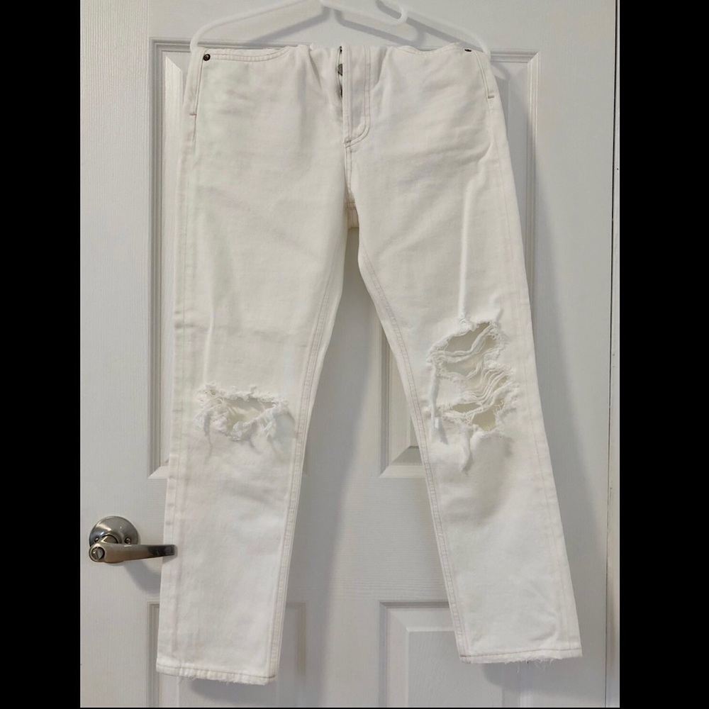 AGOLDE Riley High Rise Straight Crop Size 25